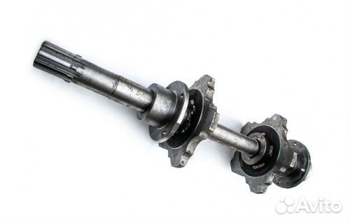 Вал привода транспортера в сборе с опорами сдк5511