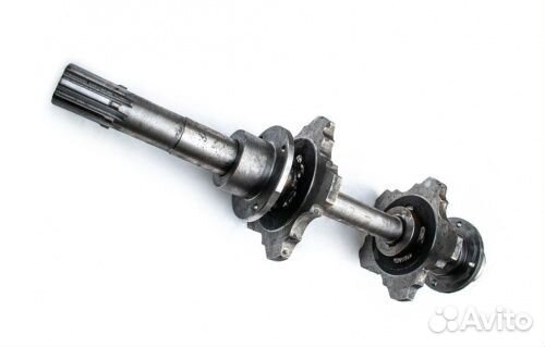 Вал привода транспортера в сборе с опорами сдк5511