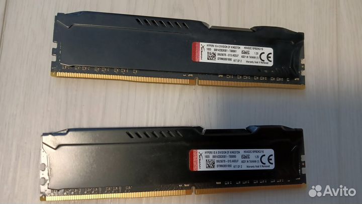 Оперативная память Kingston HyperX Fury2/8gb