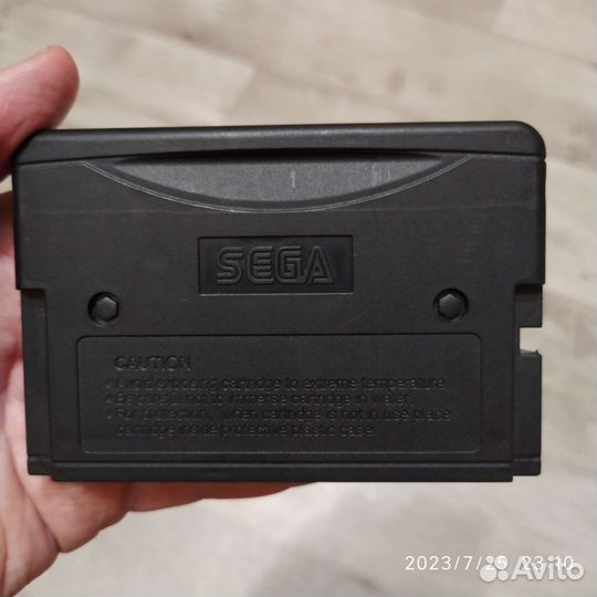 Картридж sega Alien soldier big box