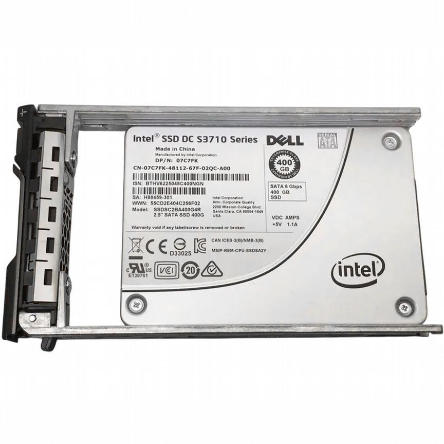 [7C7FK] Жесткий Диск Dell 400gb Sata3 2,5" Ssd 7c7fk