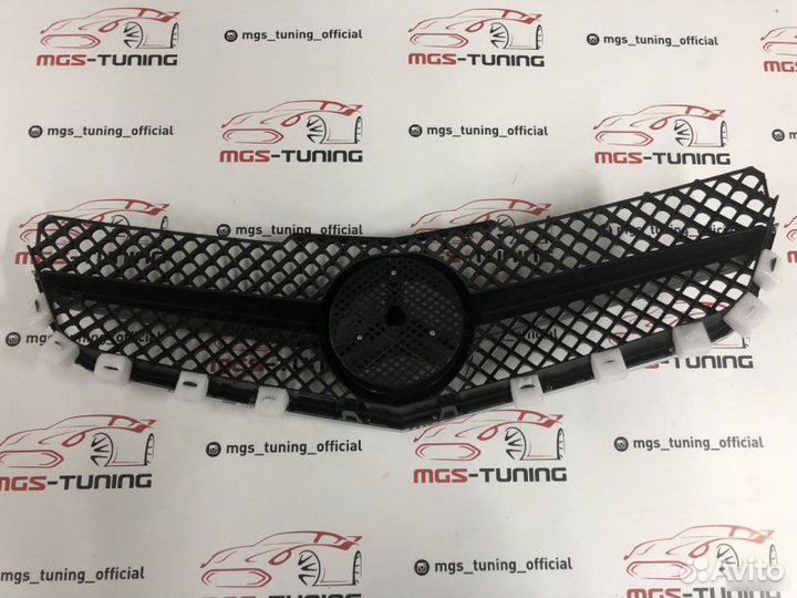 Решетка на Mercedes e-class 207 09-13 купе AMG чр