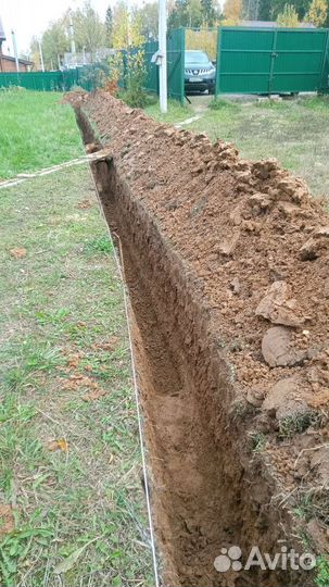 Земляные работы вручную