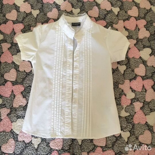 Блузка для девочки 3-4 класс