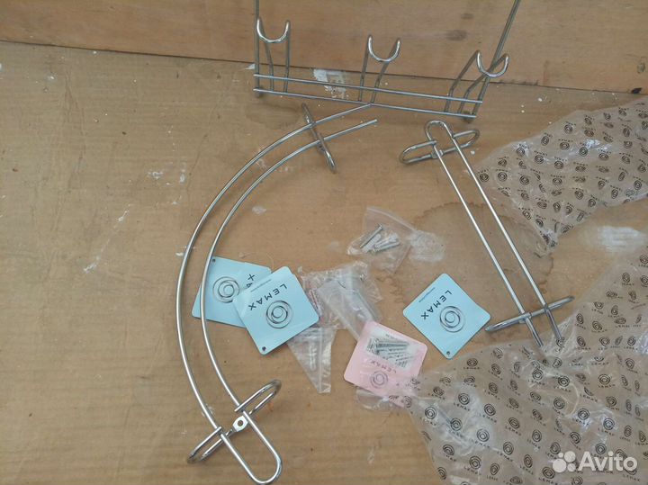 Держатели стаканов, кружек, бокалов на рейлинг