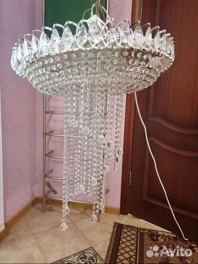 Люстра потолочная бу
