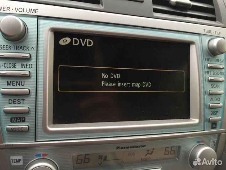 Загрузочный диск навигации U34 и U99 MAP Toyota