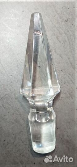 Графин и ваза цветной хрусталь, стекло СССР