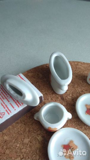 Детский миниатюрный игрушечный набор посуды