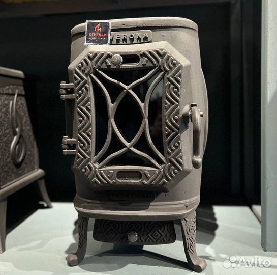 Печь для дома чугунная