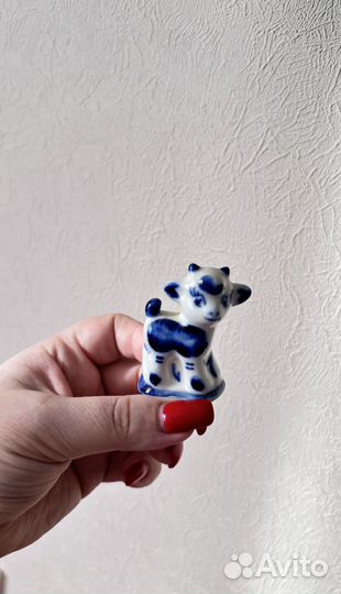 Фигурки гжель козлёнок