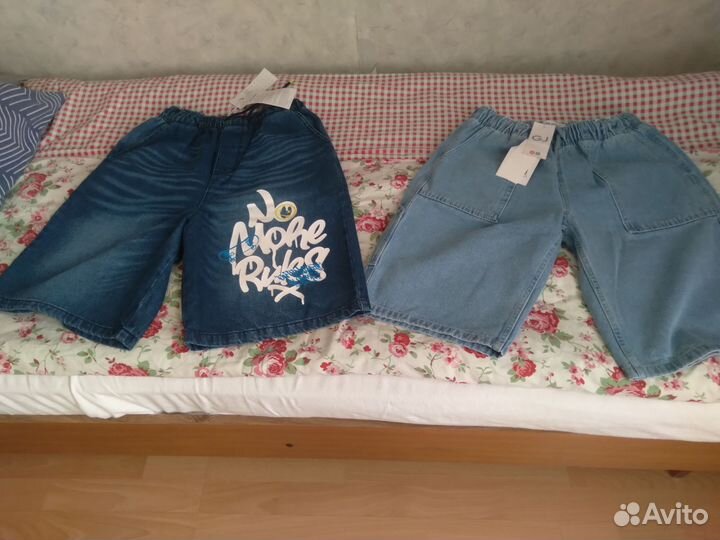 Шорты джинсовые