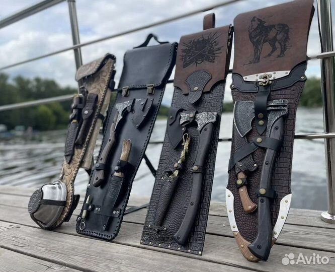 Набор «Император» Шампура+ Нож +Топор