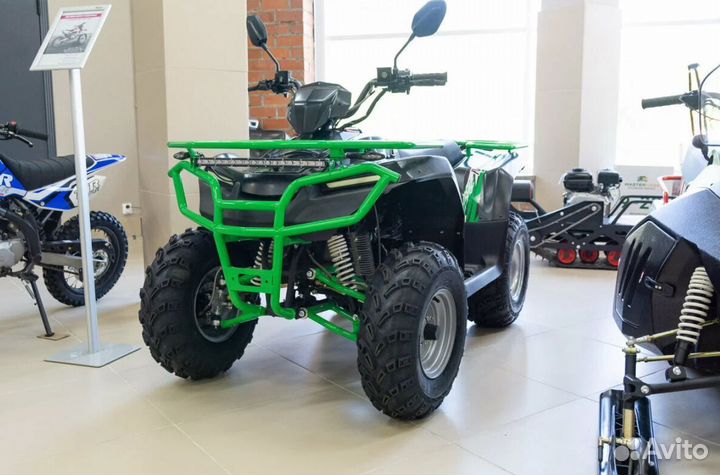 Квадроцикл Ирбис ATV 200 зеленый