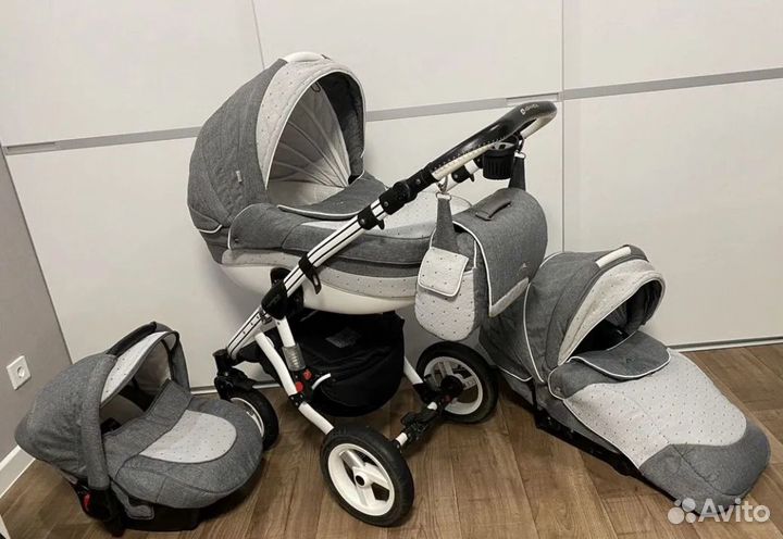 Продам коляску Adamex aspena 3 в 1