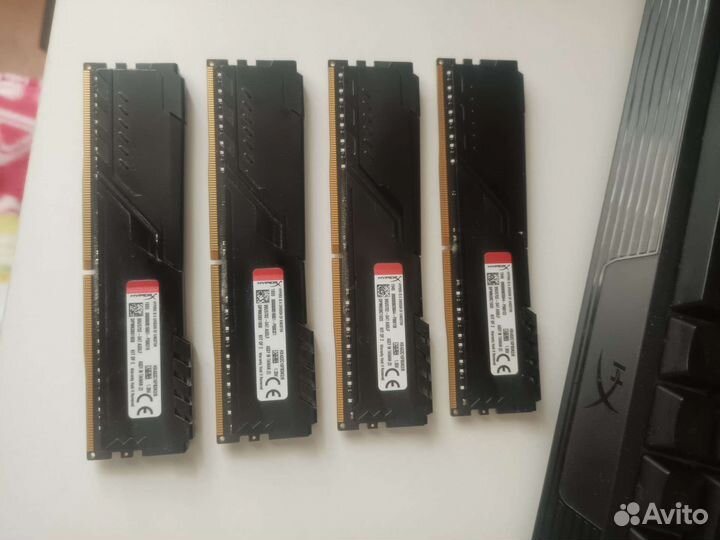 Оперативная память hyperx fury ddr4 16gb 3200