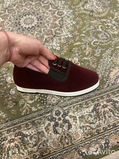 Слипоны утепленные женские