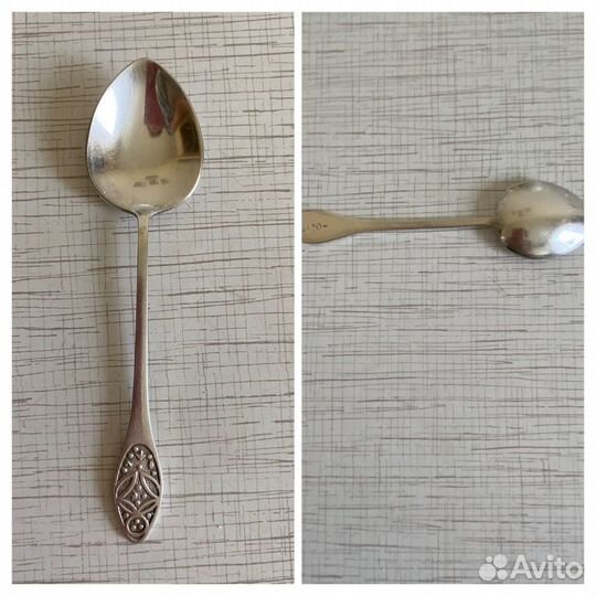 Винтажные ложки мельхиоровые