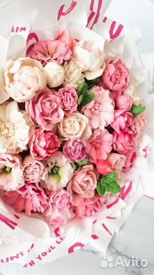 Съедобные букеты из зефира