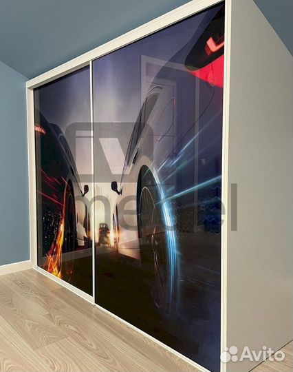 Шкаф купе угловой