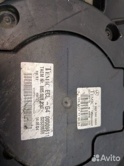 Вентилятор радиатора Mercedes C W203