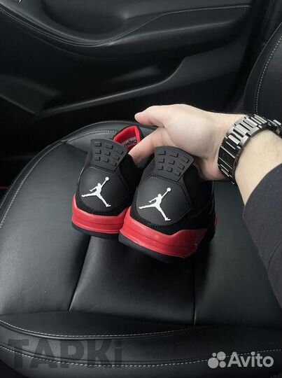 Nike Air Jordan 4 Black Red LUX
