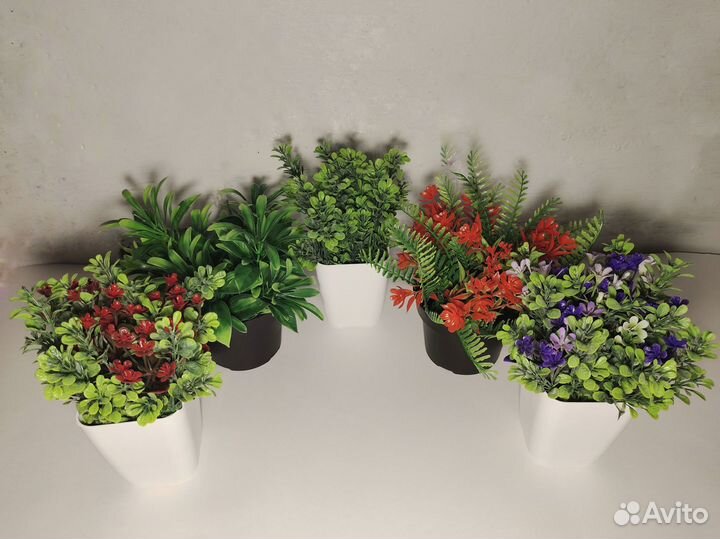 Искусственные цветы, искусственная зелень