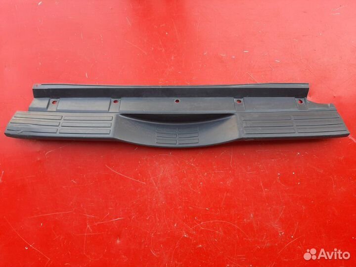 Накладка на бампер задняя Mitsubishi Pajero