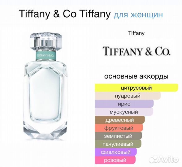 Оригинальный тестер - Tiffany & Co, Tiffany