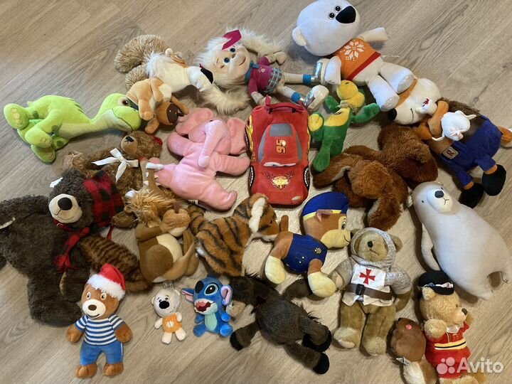 Мягкие игрушки в коллекцию поштучно