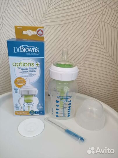 Бутылочка для кормления dr browns антиколиковая