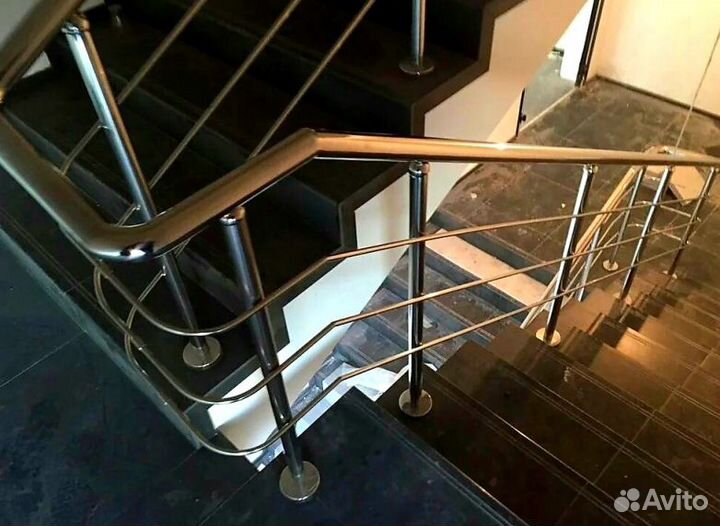 Перила для лестниц из нержавеющей стали