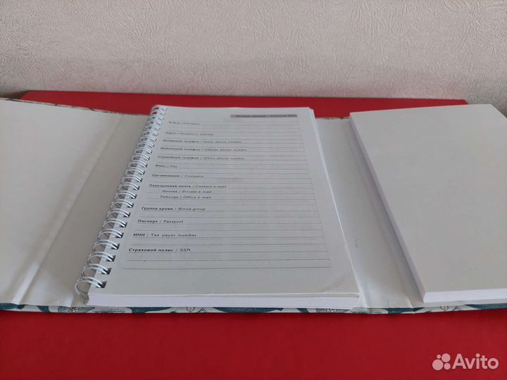 Ежедневник недатир-записная книжка А5 в ассорт