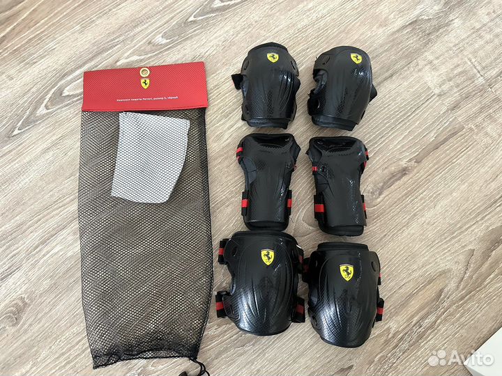 Защита для роликов shell ferrari