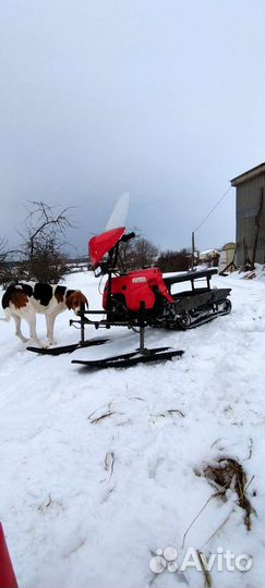 Снегоход рыбоход трансформер