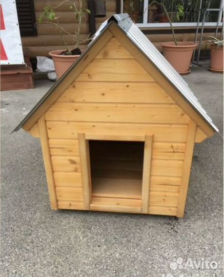 Будка для собаки утепленная