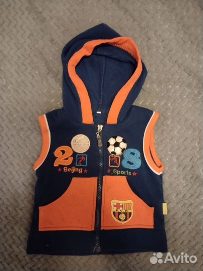 Безрукавка детская