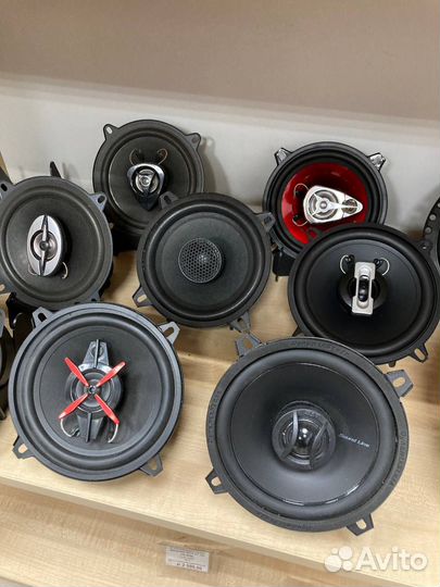 Динамики 10-13 см в авто
