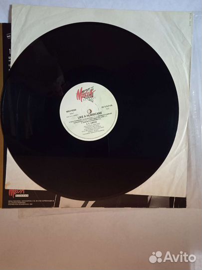 C.C. Catch – Like A Hurricane - Lp