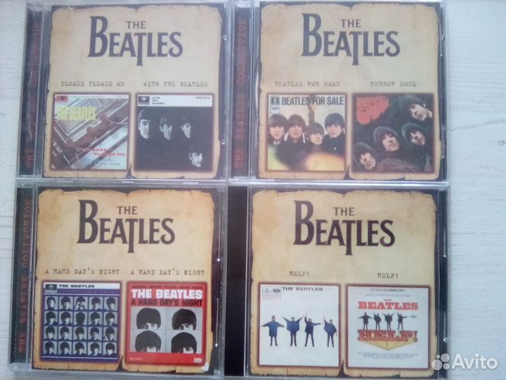 The Beatles на 12 сd Лучшее издание