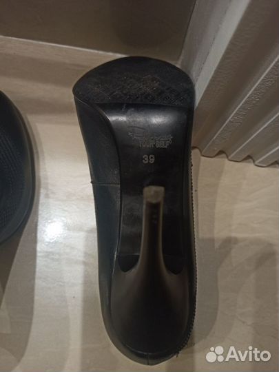 Кожаные туфли