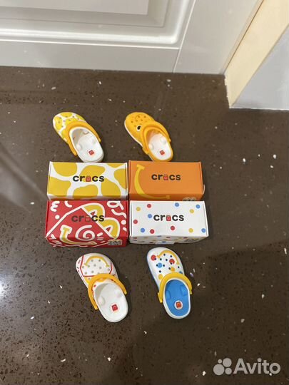 Mcdonald's Crocs брелок в наличии