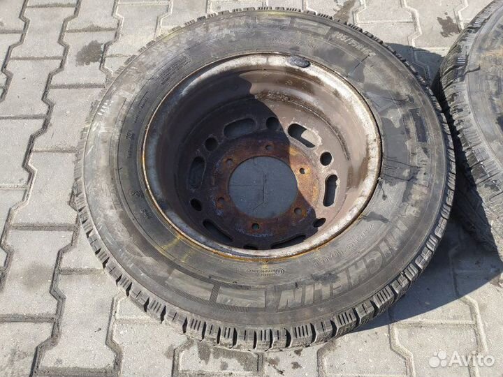 Б/У Б/У Диск штампованный Пара 5.5J R16 Спарка С