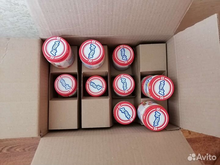 Детское питание Агуша мясное 60 банок