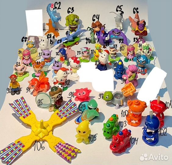 Игрушки из киндера