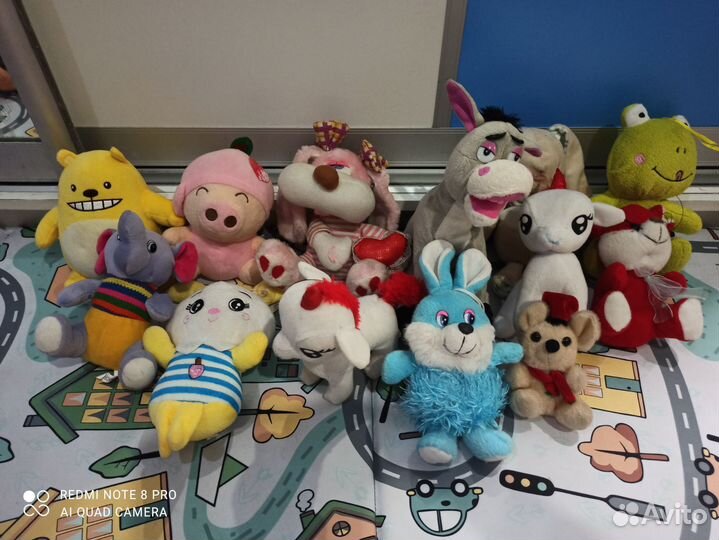 Мягкие игрушки б/у пакетом