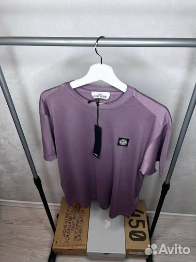 Футболка Stone island T-Shirt Logo Cotton