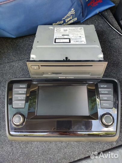 Магнитола skoda octavia a7