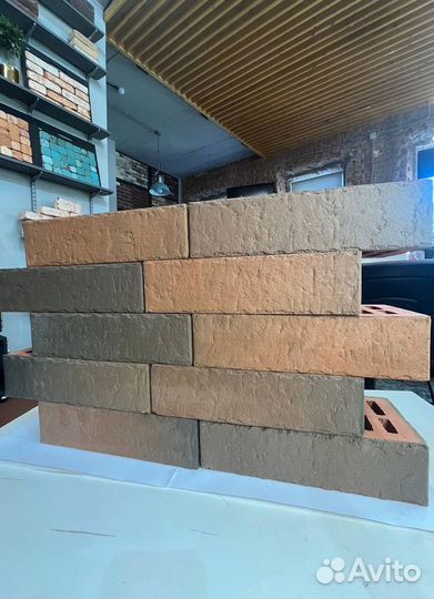 Кирпич облицовочный баварская кладка