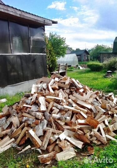 Дрова колотые Ольха